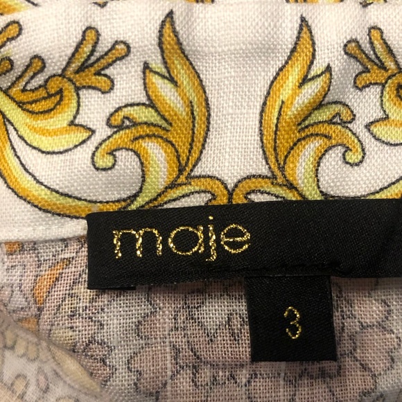 Maje Linen Dress - Picture 7 of 7